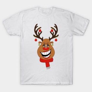 Funny Glamorous Reindeer T-Shirt